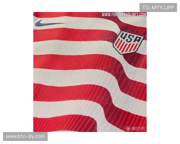 耐克发布2026世界杯美国队战袍，深红波浪条纹打造动感视觉